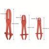 Набор инструментов для хомутов нейлоновых шлангов 3 шт./набор Зажим для тормозной, топливной и водяной линии Плоскогубцы для хомутов Инструмент для работы без рук Инструменты для ремонта автомобилей Плоскогубцы для шлангов