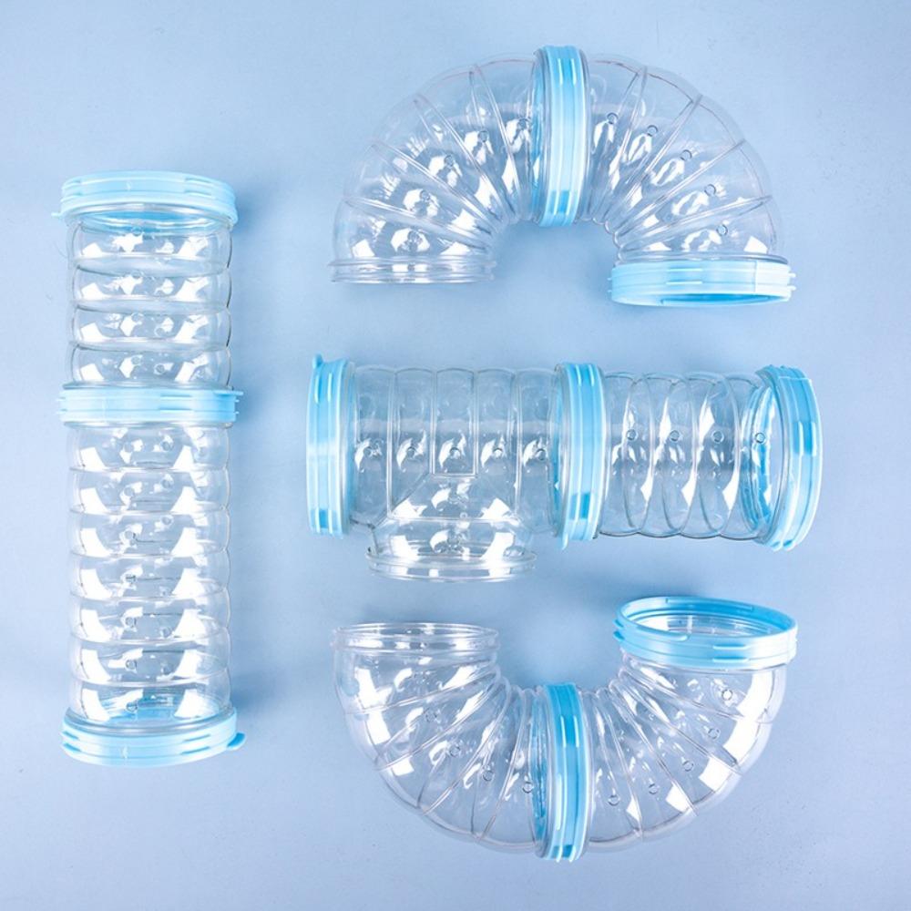 Клетка для хомяка Трубы для клетки хомяка Случайно сращенные туннель для передвижения морской свинки для мелких домашних животных