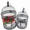 European-style Iron Art Bird Cage Wedding Decoration Flower Cage Home Living Room Decoration Prop Hanging Flower Frame Bird Cage