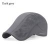 Fashion Mesh Letter Newsboy Quick-drying Baseball Cap Sun Cap Beret Hat Cabbie Hat