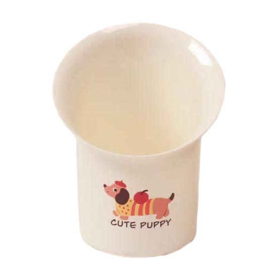 Настольное мусорное ведро Милое мусорное ведро с мини-щеткой для уборки Забавные колбасные губы Маленький мусорный бак для офисного стола туалетного столика