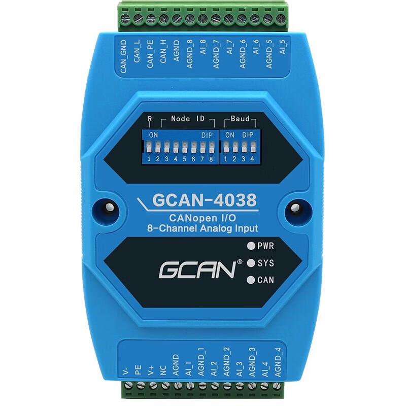 GCAN CAN/CANopen Remote I/O Module