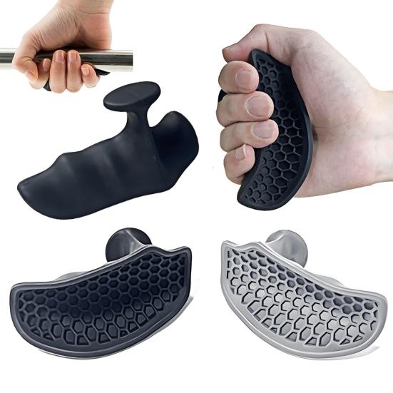 1 пара/1 комплект противоскользящих силиконовых накладок для тренировок для мужчин и женщин, защита ладоней рук, для поднятия тяжестей, гантелей, становой тяги, подтягиваний, захваты для тренажерного зала