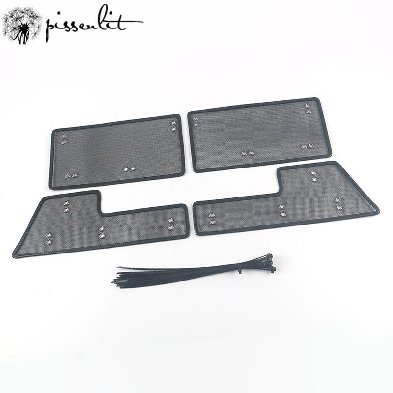 For Chery Arrizo 5 2019+ Arrizo 5 PLUS 2024 Insect Net Sequin Racing Grills Water Tank Protective Net Cover Panel Accessories