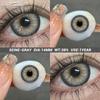 Eyeshare Новые цветные контактные линзы, модные фиолетовые мягкие линзы, коричневые натуральные цветные контактные линзы, розовые коричневые линзы, цветные косметические линзы, 1 пара