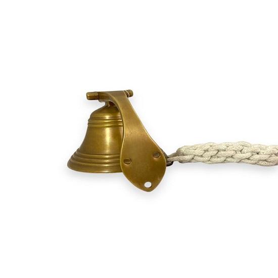 Латунные корабельные колокола Морской декор 10,16 см Морской подарок Рождество, осень Пасха Декор