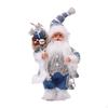 Christmas Doll Santa Claus Figurine Decoration Statue for Holiday Home