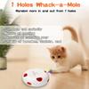 INKZOO Cat Toys, Interactive Cat Toys for Indoor Cats,  Smart Interactive Kitten Toy, Automatic 7 Holes Mice Whack-A-Mole
