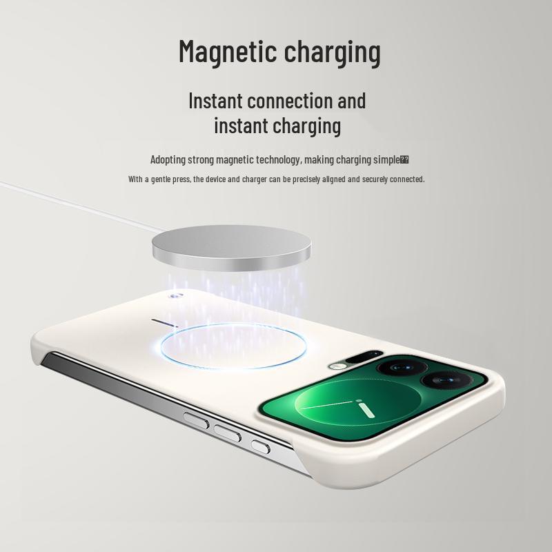 Ультратонкий магнитный противоударный чехол для телефона Xiaomi 17 Pro Max
