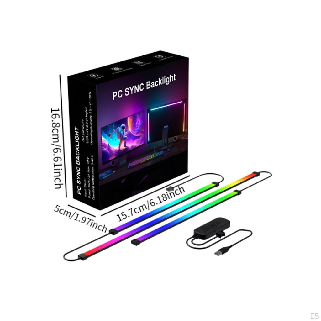 RGB светодиодный барный стол украшение USB питание музыка ТВ подсветка комната аксессуары для игры