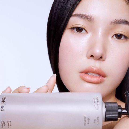 Refilled Цитокиновый шампунь для облегчения симптомов выпадения волос 380 мл (Выберите 1 из 3)