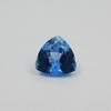 Natural Blue Sapphire Loose Gemstone Trillion Shape 5.70 ct September Birthstone for Gem Collections