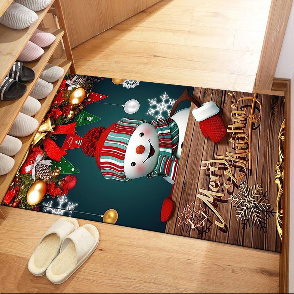 Christmas 323 Carpet Suitable for Playrooms Entryway Hallway Game Room Antislip Carpet Anime Office Decor Spiritual Gift