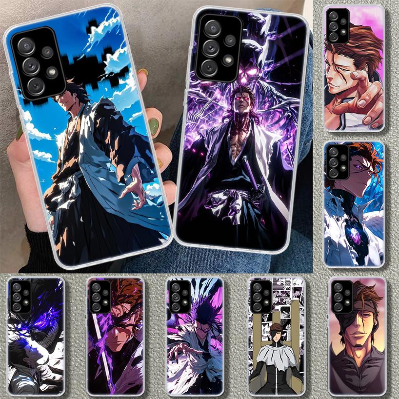 Aizen Sousuke Bleach Чехол для телефона для Samsung Galaxy A12 A22 A32 A52 A72 A02S A51 A50S A31 A20S A10S Note 20 Ultra 10 Plus G