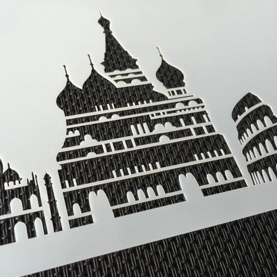 Многофункциональный шаблон для торта, чистый трафарет, ориентир, посуда для выпечки