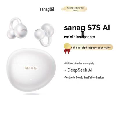 Bluetooth-гарнитура Saina S7S с зажимом для уха