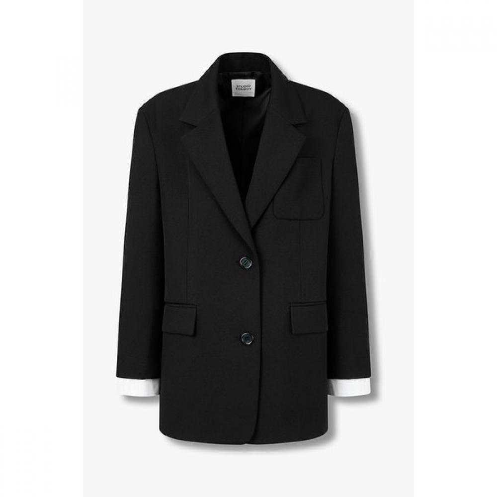 Studio Tomboy Sleeve Layered Patch Jacket 9106312102ar