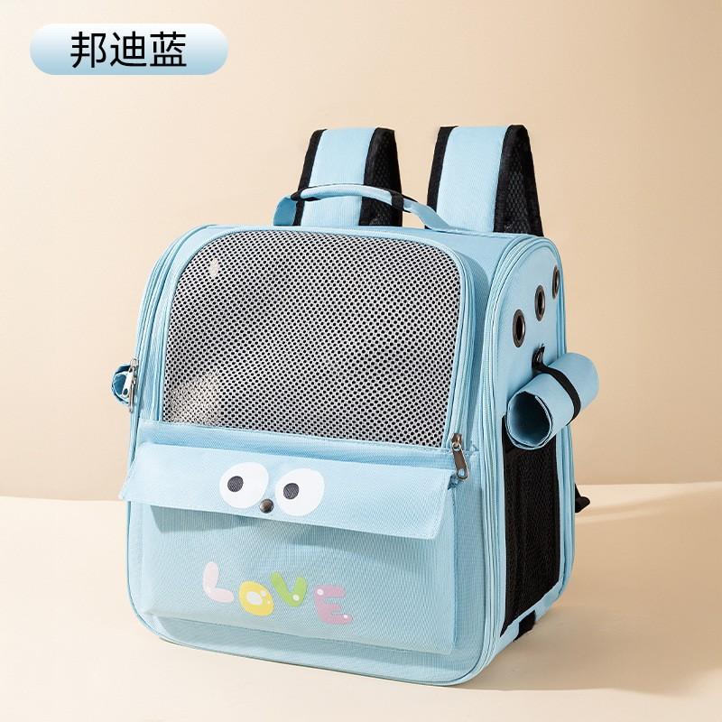 Large Capacity Pet Carrier Backpack for Cats and Dogs with Wheels Portable Travel Trolley Bag