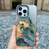 Эстетичный Чехол для Телефона с Горным Пиком в Стиле Nature Для iPhone 17 13 15 16 Pro Max Plus 14 12 11 Pro Max 13 Mini Ударопрочные Лазерные Чехлы