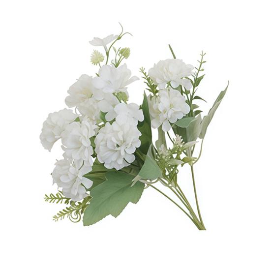 Букет искусственных цветов гортензии 9 голов Искусственный цветок гортензии со стеблем Поддельные гортензии Цветочная композиция для декора дома, свадьбы, вечеринки