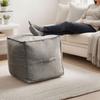 No Filling Seat Cushion Cover Japanese Style Storage Bag Storage Leg Bench  Home Decor