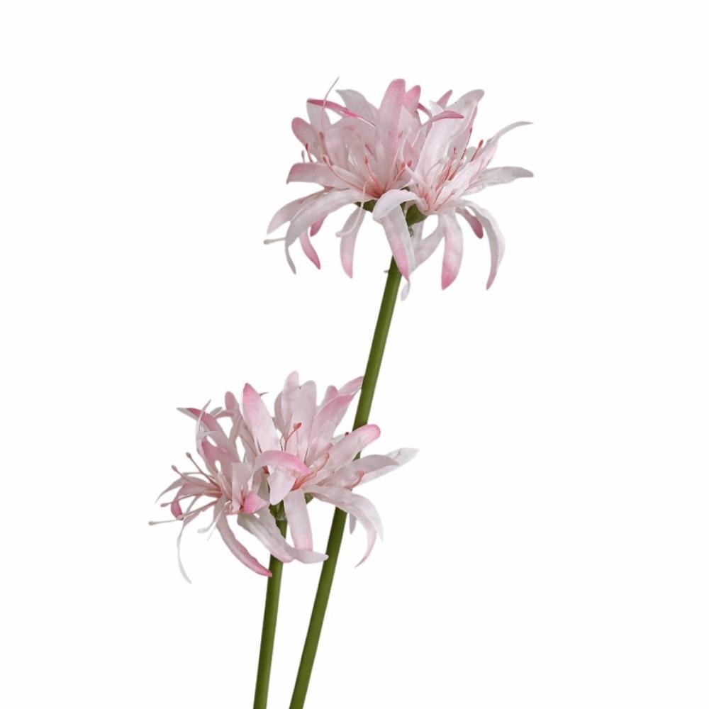 2 Heads Simulation Lycoris Flower Realistic Artificial Silk Flower Party Decorations