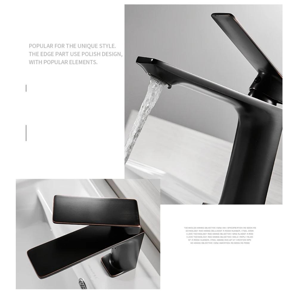 G1/2 Basin Faucet Bathroom Torneira Para Banheiro Chrome Faucet Basin Taps Deck Mounted Grifo Lavabo Hot Cold Mixer Tap