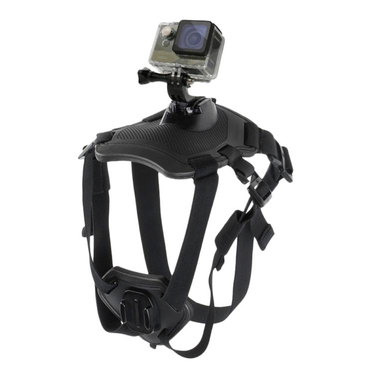 Factory Suptig Camera Belt Hound Dog Fetch Harness Adjustable Chest Belt Strap Mount for Pet Dog for GoPro Action Recording