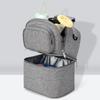 Double Layer Breastmilk Cooler Bag Insulation Material Baby Food Backpack Mommy Bag  Breastfeeding