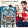 Detroit Lions 95th Anniversary Blind Box Christmas Ornament, Advent Calendar Collectible Holiday Hanging Decor
