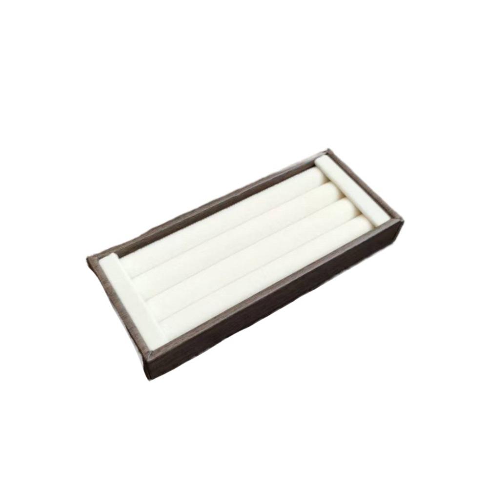 Mini Rings Earrings Organizer PU Velvet Jewelry Display Holder Jewelry Storage Pallet Nightstand