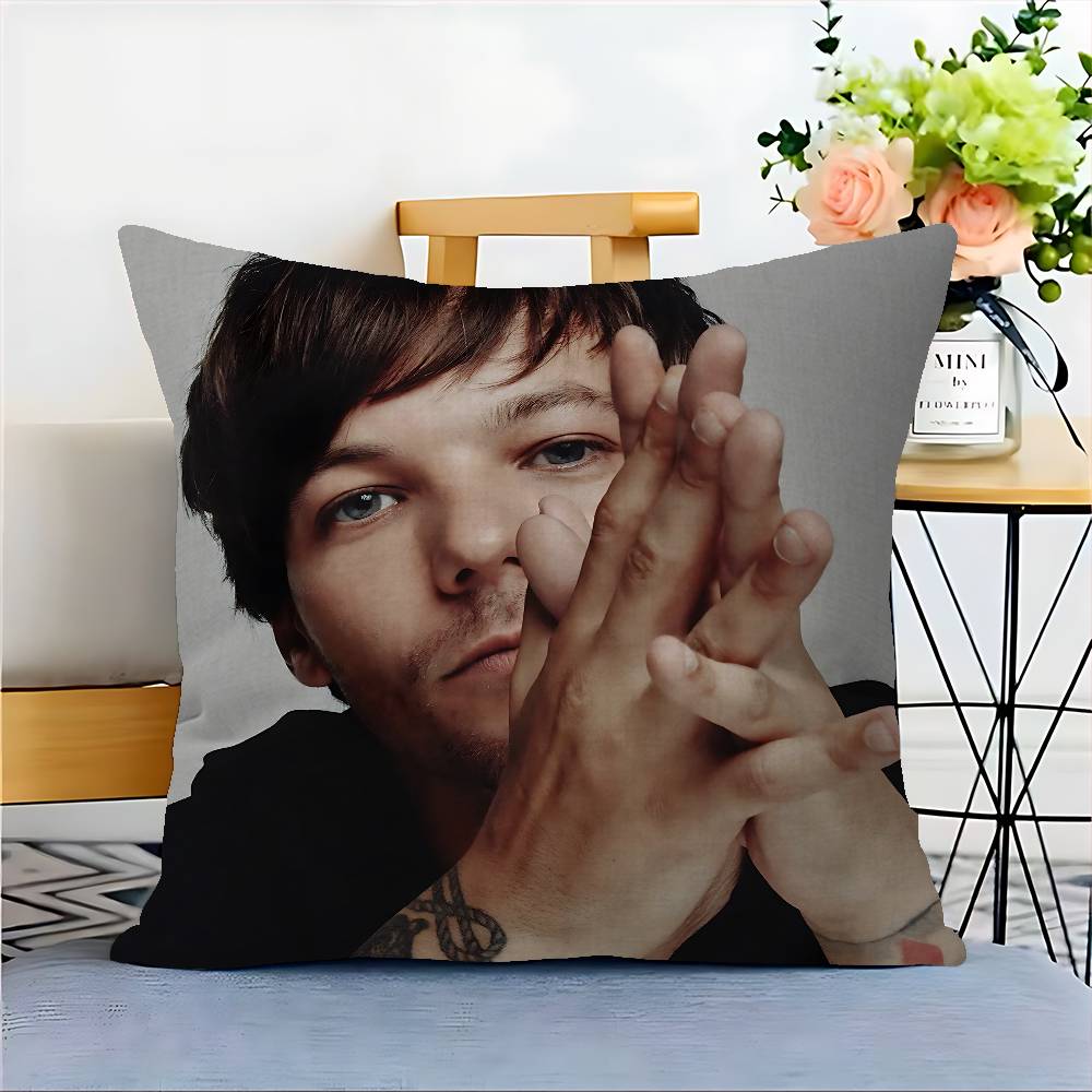 L-Луи Сингер T-Томлинсон Наволочки Мультяшные Декоративные для Дивана Домашние Двусторонние Короткий Плюш Милая Наволочка
