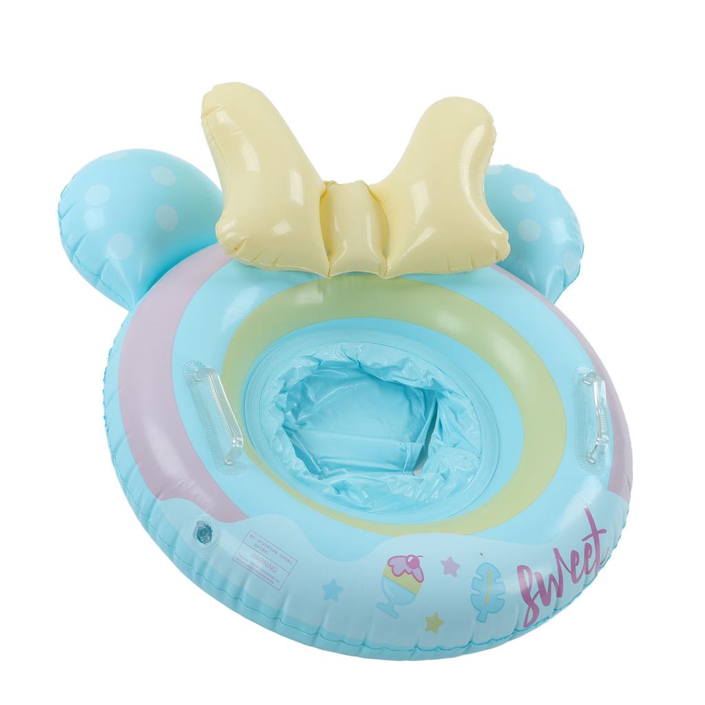 Children Swim Ring Inflatable Pool Float Tube Eco Friendly PVC Cute Kids Swimming Ring with Handle