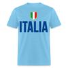 Italia Pride Italian Roots Themed Gift Italy Flag Theme T-Shirt