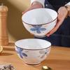 Японский керамический набор мисок для лапши и риса Hegawaya
