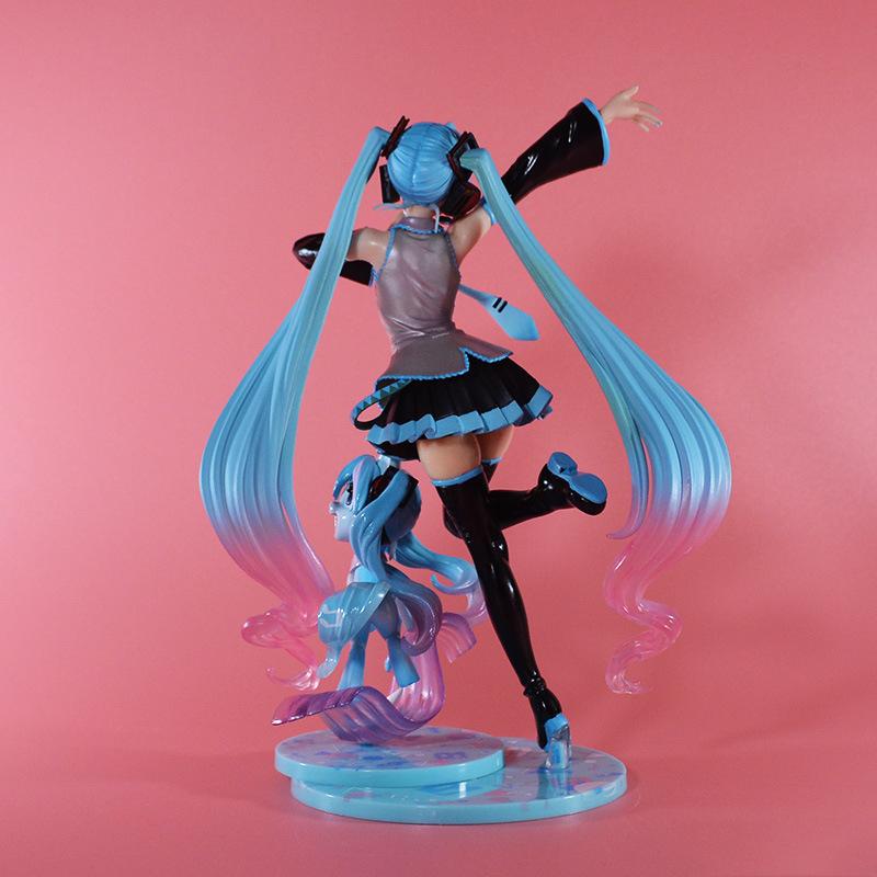Kotobukiya Vocaloid Хацунэ Мику Feat. Мой маленький пони Bishoujo 1/7 ПВХ Фигурка Действия Аниме Фигурка Модель Игрушка Коллекция Кукла Подарок