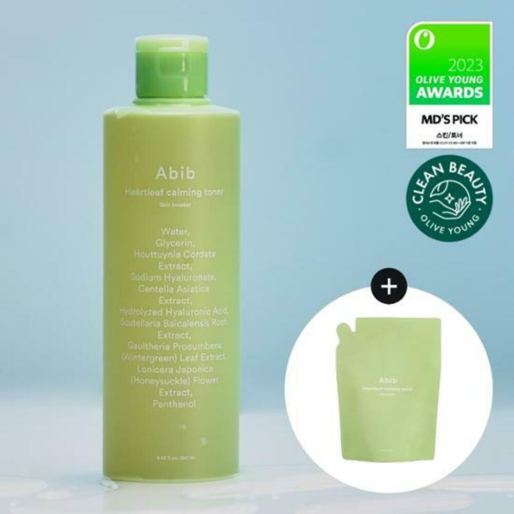 ABIB Heartleaf Успокаивающий тоник для кожи 250 мл Специальный набор (+250мл)