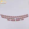 Lingpai Front Hood Center Mesh Decorative Strip & Anti-Scratch Patch - Fits 16 Models