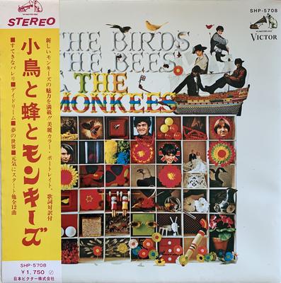 Виниловая пластинка MONKEES Birds The Bees The Monkees SHP5708 VICTOR 1968 Япония Рок Б/у