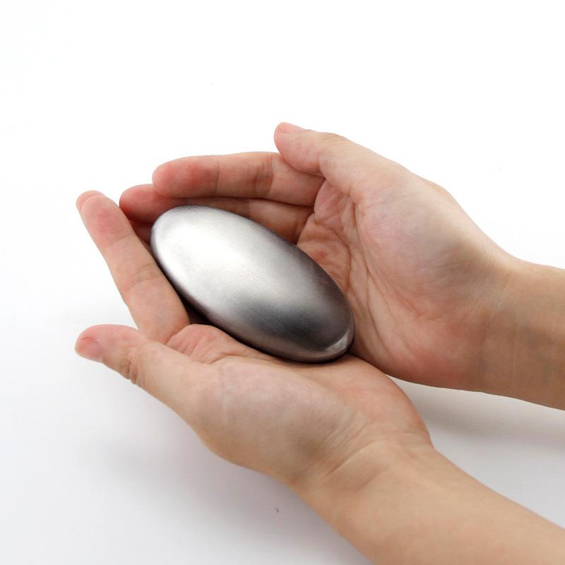 Брусок из нержавеющей стали для удаления запаха мыла для очистки рыбы, лука, чеснока, рыбы и других сильных запахов с рук и кожи, кухонные гаджеты