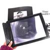 Handheld Large Sheet Magnifier A4 Lenses Loupe Science Tool Magnifying Glass  Reading Book