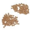 200 шт. разделительных бусин с большим круглым отверстием 5 мм 0,2 дюйма, отверстие 10 мм 0,4 дюйма, разделительные смоляные украшения для