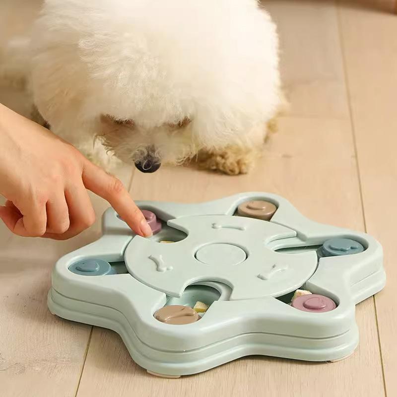 Interactive Puzzle Pet Toys for Dogs Animals Slow Feeding Plate Bowl Puppy Dog Cat Play Toy mascotas Products honden speelgoed
