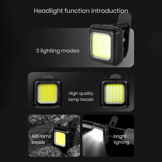 Велосипедный фонарь, перезаряжаемый через USB, ультра яркий передний фонарик, сигнальная лампа для ночной езды на горном велосипеде