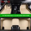 Car Floor Mats For Mercedes Benz C-CLASS W204 W205 W206 C180-C450 Auto Carpets Foot Coche Accessorie
