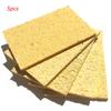 Soldering Sponge 5pcs for Solder Iron Tip Welding Cleaning Sponge Yellow