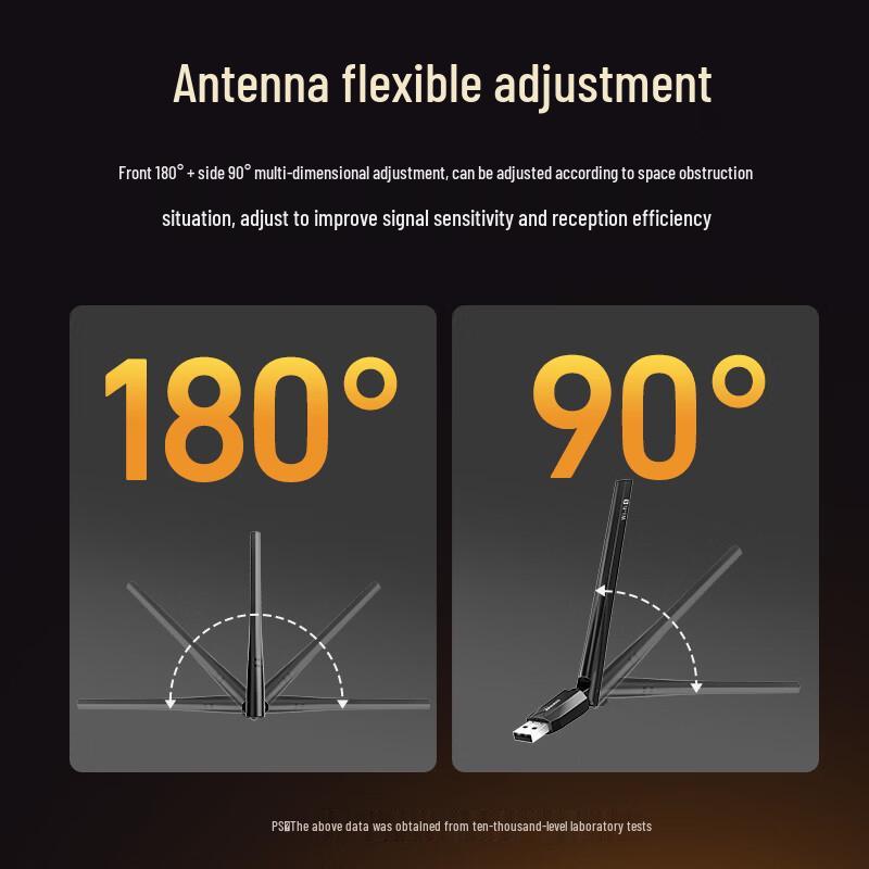 AX300 USB WiFi 6 Adapter (CN version)