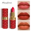 MAXFINE 18 Color Lipstick Set Fog Matal Matte Cup Does Not Drop Color