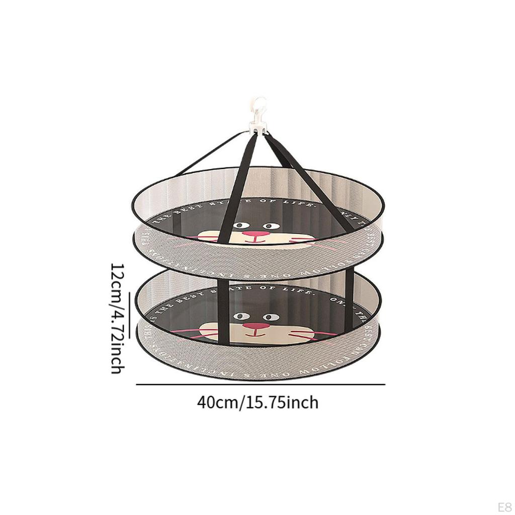 Подвесная сушилка для одежды, сушка свитера, сложенная плоская сетка, сушка для белья в помещении