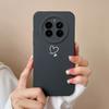 Чехол в форме сердца для Realme 12 Pro Plus 12 Lite Задняя крышка для Realme12 4G Чехол из жидкого силикона Защита камеры Корпус телефона